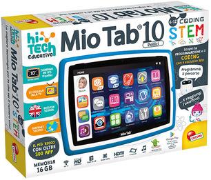 LISCIANI Lisciani Mio Tab 10 Evolution tablet per bambini età prescolare 6-12 anni coding system